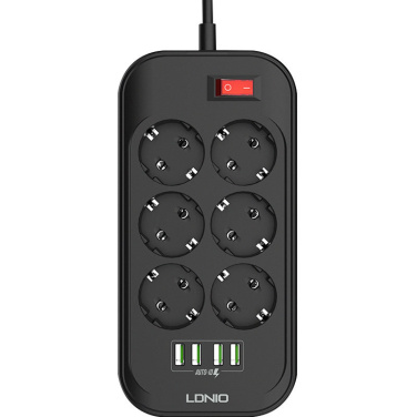 Logotrade promotional merchandise picture of: Power strip with USB ports