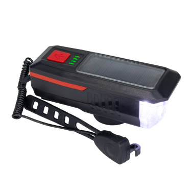 Logotrade promotional item image of: Solar bike light with horn, MC-5