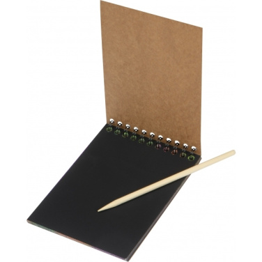 Logotrade promotional item picture of: Scratching block INNSBRUCK