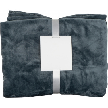 Logo trade business gift photo of: Blanket KAUNAS