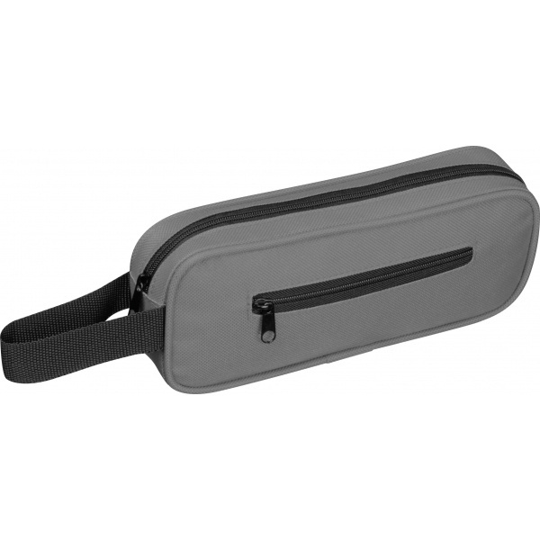 Logo trade promotional gifts picture of: Toiletry bag RPET NEUCHATEL