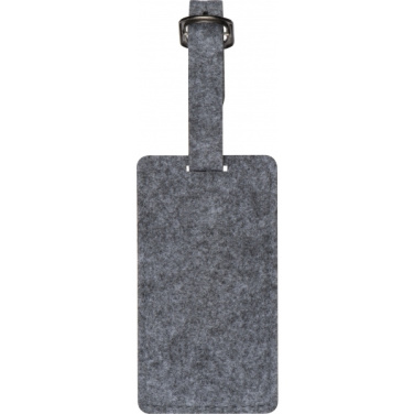 Logo trade business gifts image of: Felt Suitcase Tag PORTLAND