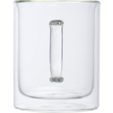 Logo trade promotional merchandise picture of: Double-walled cup CARACAS 350 ml