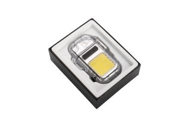 Logo trade business gift photo of: Electrical lighter CALBUCO Schwarzwolf