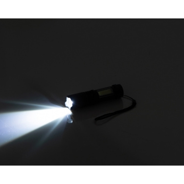 Logo trade promotional item photo of: Rechargeable flashlight AARHUS