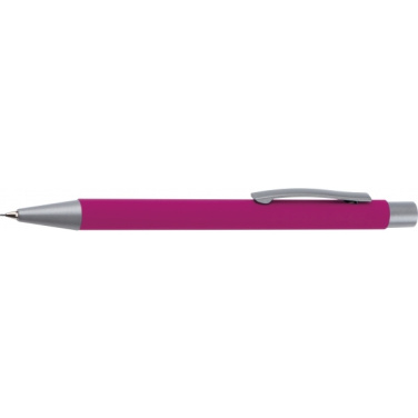 Logotrade promotional giveaways photo of: Mechanical pencil soft touch ANCONA