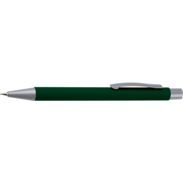 Logo trade promotional gifts image of: Mechanical pencil soft touch ANCONA