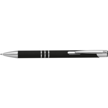 Logotrade promotional product image of: Semi gel pen soft touch DUNMORE