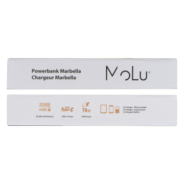 Logotrade promotional merchandise picture of: Power bank 20 000 mAh MARABELLA MoLu