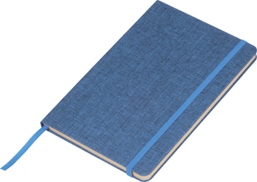 Logo trade promotional merchandise picture of: Lined notebook Algiers