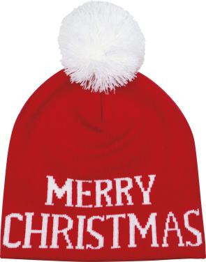 Logo trade promotional items image of: Christmas hat Whitehorse