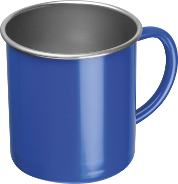 Logo trade promotional products image of: Steel cup Trezzo