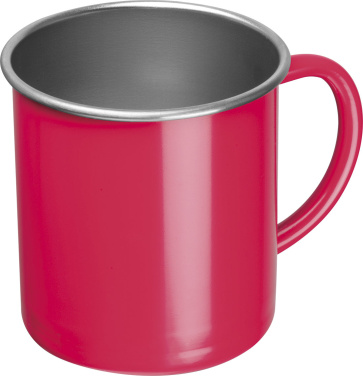 Logotrade promotional merchandise photo of: Steel cup Trezzo