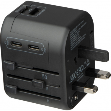 Logo trade promotional product photo of: Travel Adapter Maracena