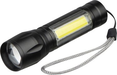 Logo trade promotional giveaways image of: Rechargeable flashlight Tokyo