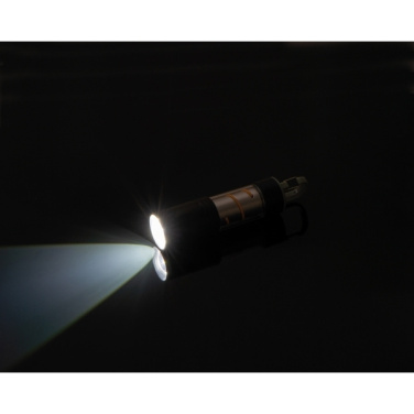 Logo trade promotional merchandise image of: Rechargeable flashlight Tulsa
