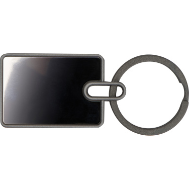 Logo trade promotional gifts image of: Zinc keychain Tijuana