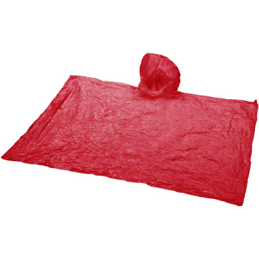 Logo trade promotional gifts picture of: Xina rain poncho in storage ball with keychain