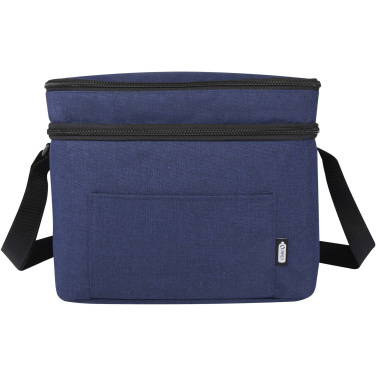 Logotrade promotional merchandise image of: Tundra GRS RPET double compartments cooler bag 13L