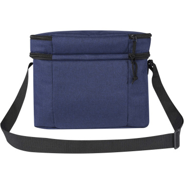 Logo trade promotional giveaways image of: Tundra GRS RPET double compartments cooler bag 13L
