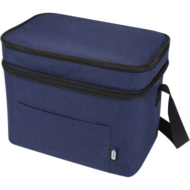 Logo trade promotional merchandise photo of: Tundra GRS RPET double compartments cooler bag 13L