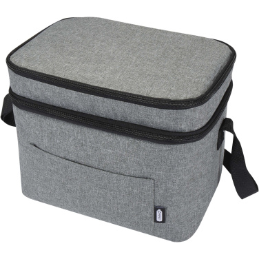 Logotrade advertising product image of: Tundra GRS RPET double compartments cooler bag 13L