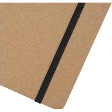 Logotrade promotional product picture of: Holm A5 stone paper hard cover notebook with lined pages