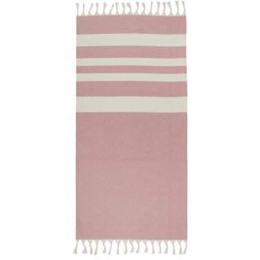 Logo trade promotional giveaway photo of: Anders hammam towel 147 x 75.5 cm