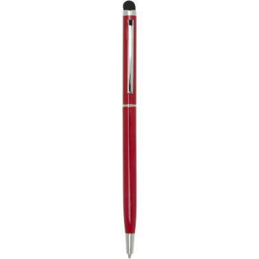Logo trade promotional merchandise picture of: Ore aluminium ballpoint pen with stylus