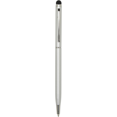 Logo trade promotional gifts image of: Ore aluminium ballpoint pen with stylus