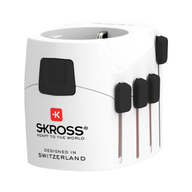 Logo trade business gift photo of: SKROSS Pro 3-Pole World Travel Adapter