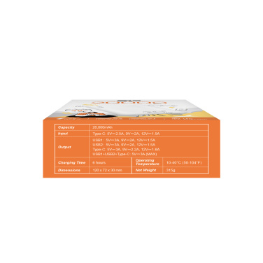 Logo trade promotional gifts image of: Power bank Silicon Power QS58 20000 mAh
