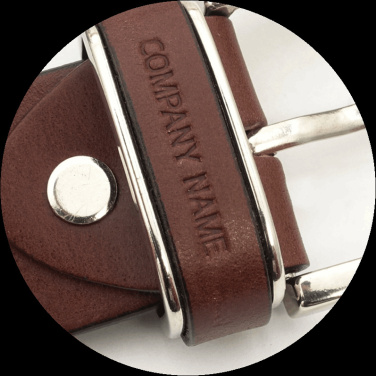 Logo trade promotional products picture of: Leather belt 502035000