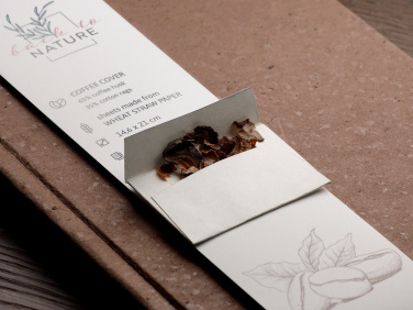 Logo trade business gift photo of: Recycled Coffee Notebook 209733900