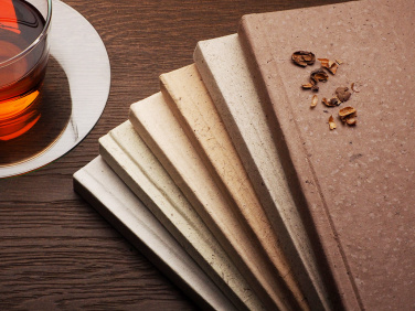 Logotrade promotional giveaways photo of: Recycled Coffee Notebook 209733900