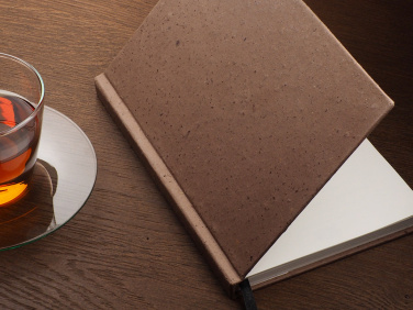 Logo trade promotional gift photo of: Recycled Coffee Notebook 209733900