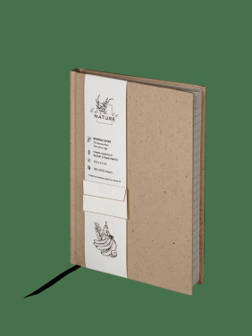 Logo trade corporate gifts image of: Recycled Banana Notebook 209734200