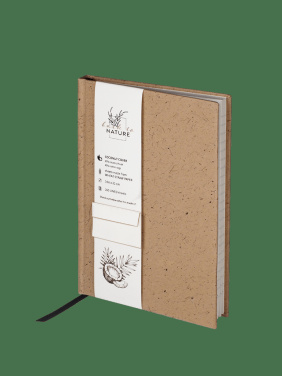 Logo trade promotional products picture of: Recycled Coconut Notebook 209734100