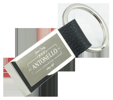 Logo trade advertising products image of: Keyring 91409500