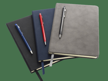 Logo trade promotional gifts picture of: Magnetic notebook with a pen 124715100