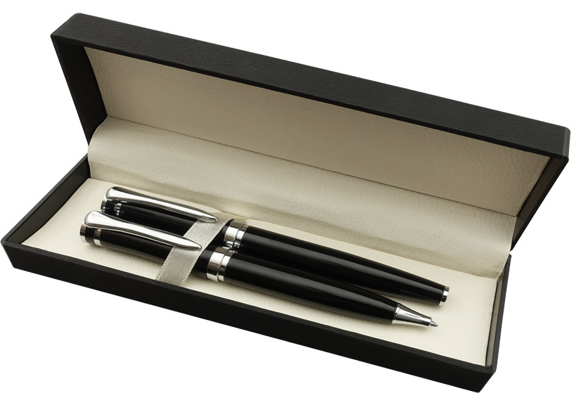 Logo trade promotional products image of: BRIGHTON pen set 98103600