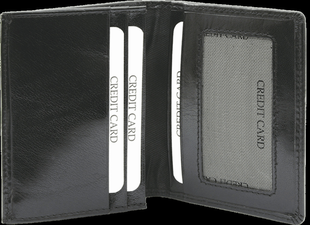 Logo trade promotional giveaways image of: Business card holder 20401300