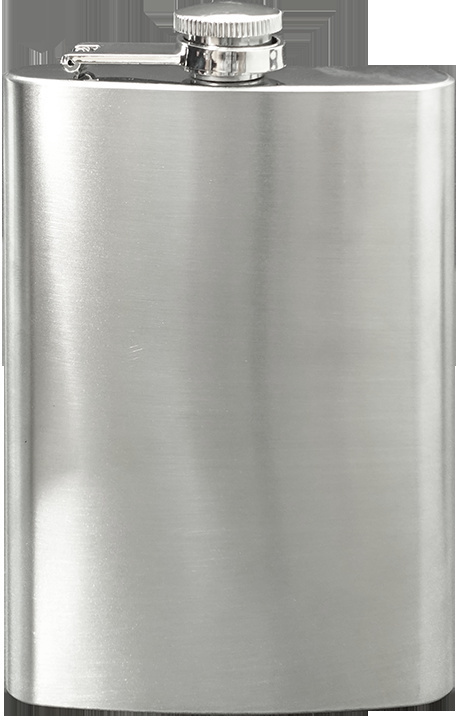 Logo trade corporate gifts image of: Hip flask 42503600