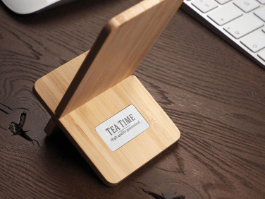Logo trade corporate gift photo of: Wooden telephone stand 1834292