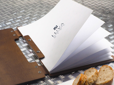 Logo trade promotional merchandise image of: Menu cover 1955121