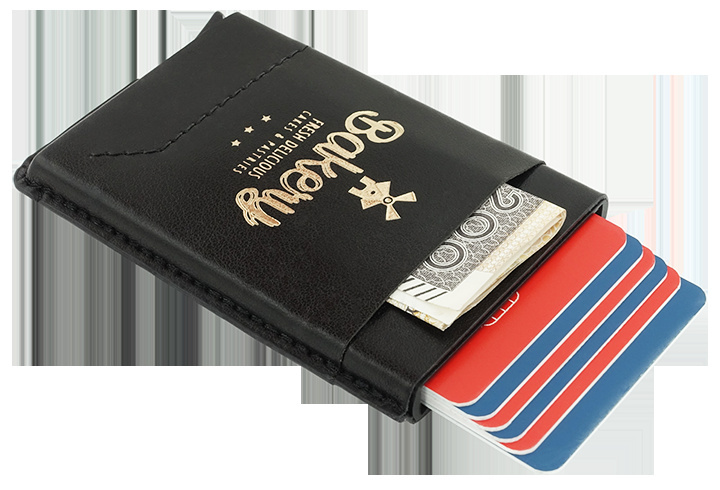 Logo trade promotional giveaways image of: RFID wallet 593119