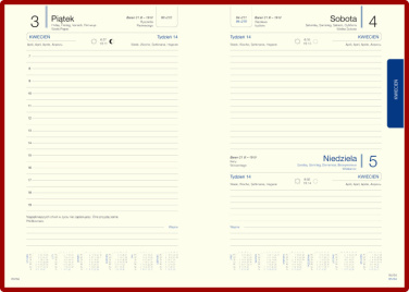 Logo trade promotional merchandise picture of: Calendar 641131
