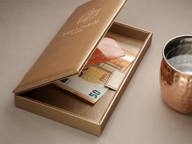 Logo trade business gifts image of: Bill box 1096322