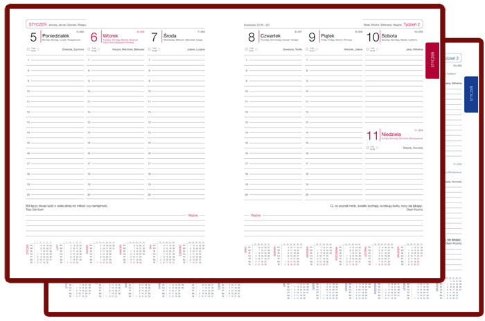 Logotrade promotional product picture of: Calendar 644131