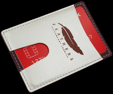Logo trade promotional gifts picture of: Credit card holder 544119